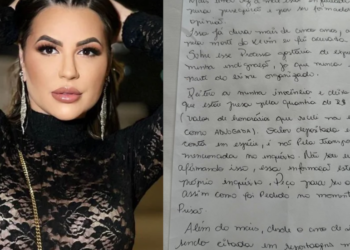 Em carta, Deolane se pronuncia após prisão e nega ligação com crime organizado: “Enjaulada por pura perseguição”